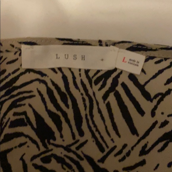 Zebra Intimate Top - Picture 3 of 4